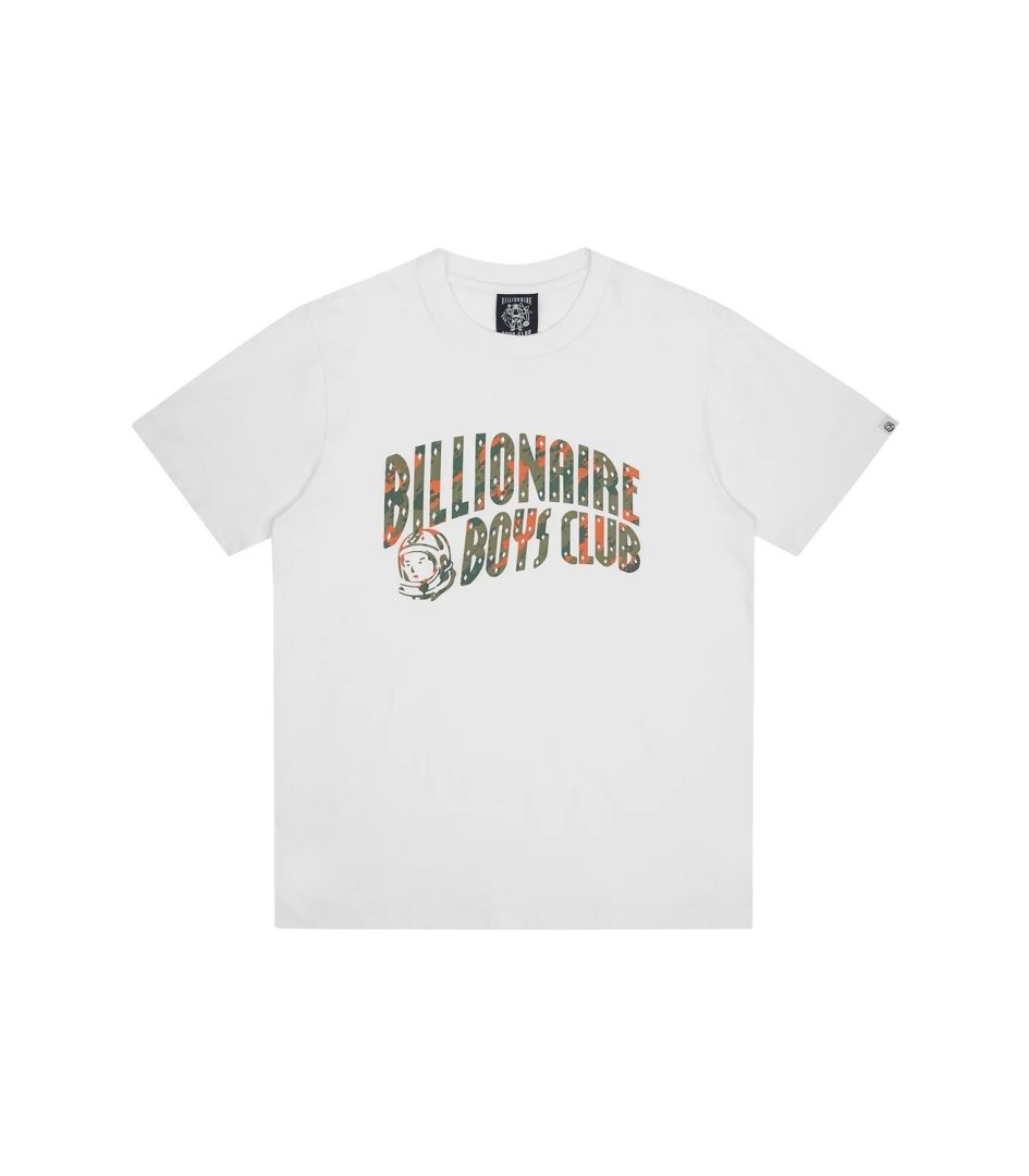 BBC CAMO ARCH LOGO T-SHIRT-WHITE