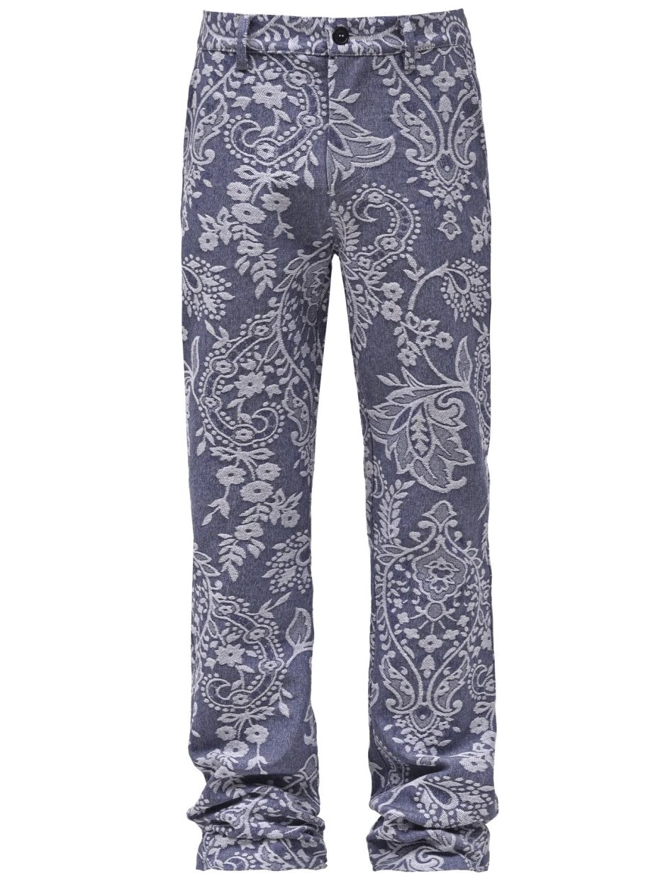 Reputation studios flare tapestry pants-paisley