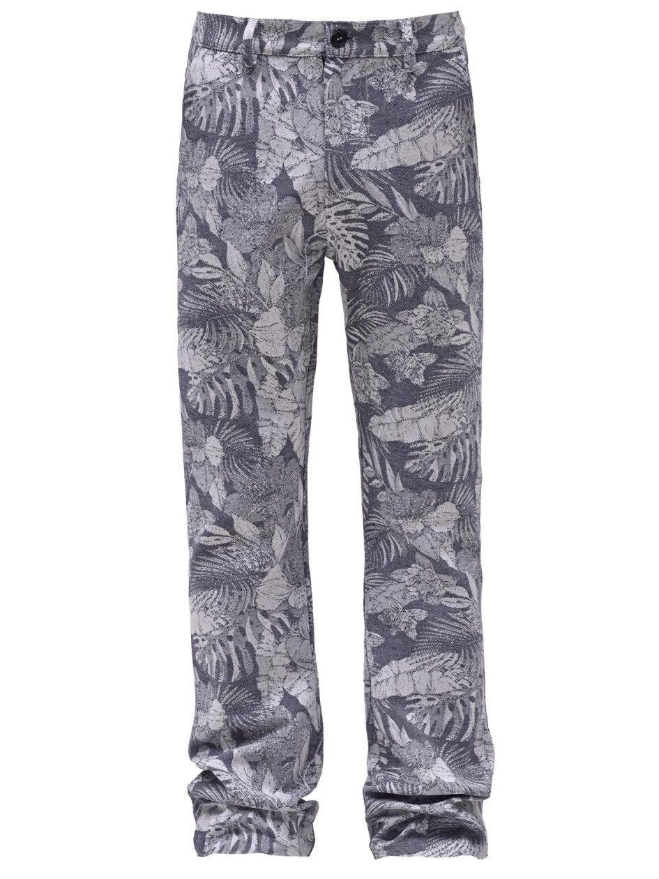 Reputation studios flare tapestry pants-tropical