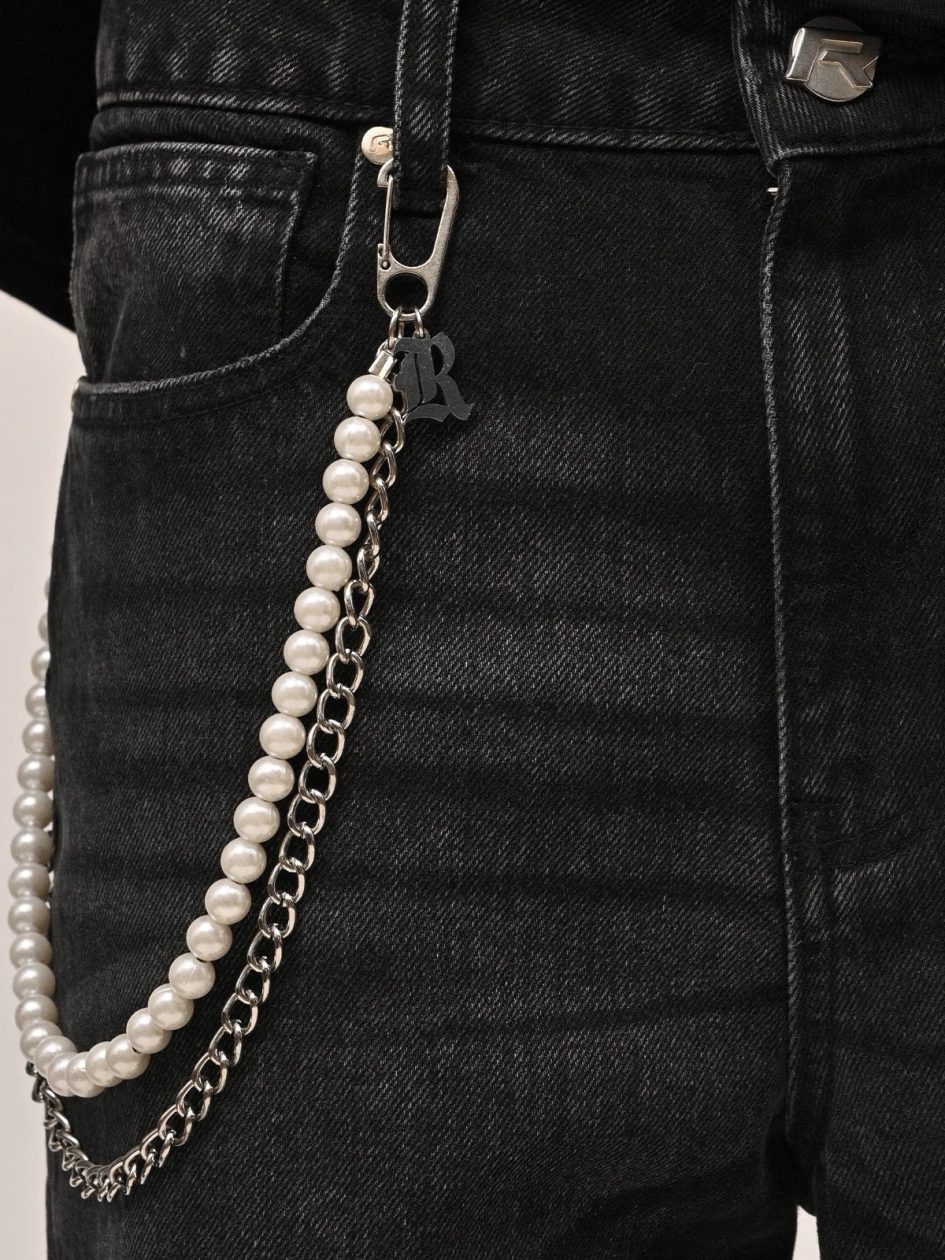 REPUTATION STUDIOS PEARL DENIM-BLACK