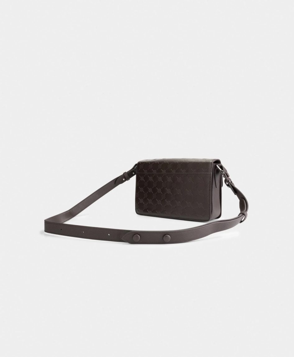 Daily Paper Dark Brown Meru Monogram Bag