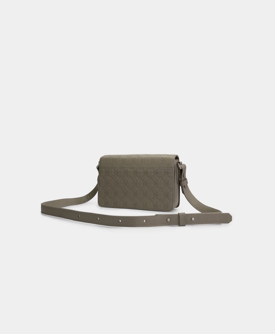 Daily Paper Taupe Grey Meru Monogram Bag