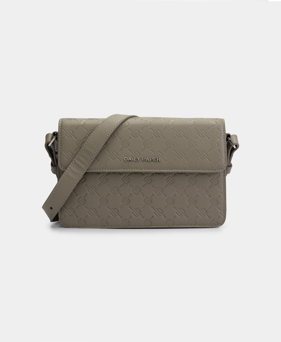 Daily Paper Taupe Grey Meru Monogram Bag