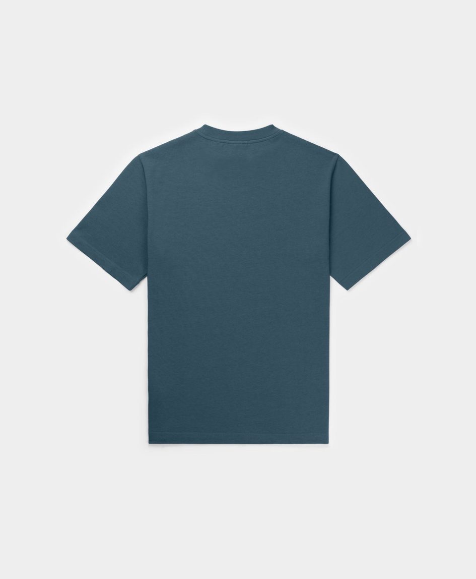 Daily paper teal blue holt T-shirt