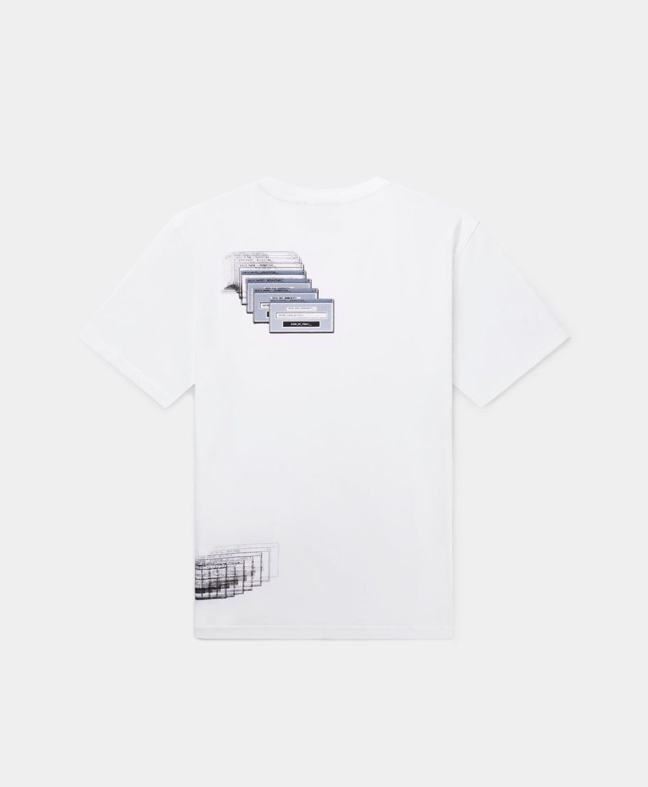 Daily paper white pop up T-shirt