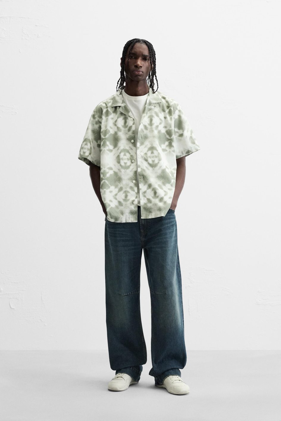 Zara Lyocell cotton shirt