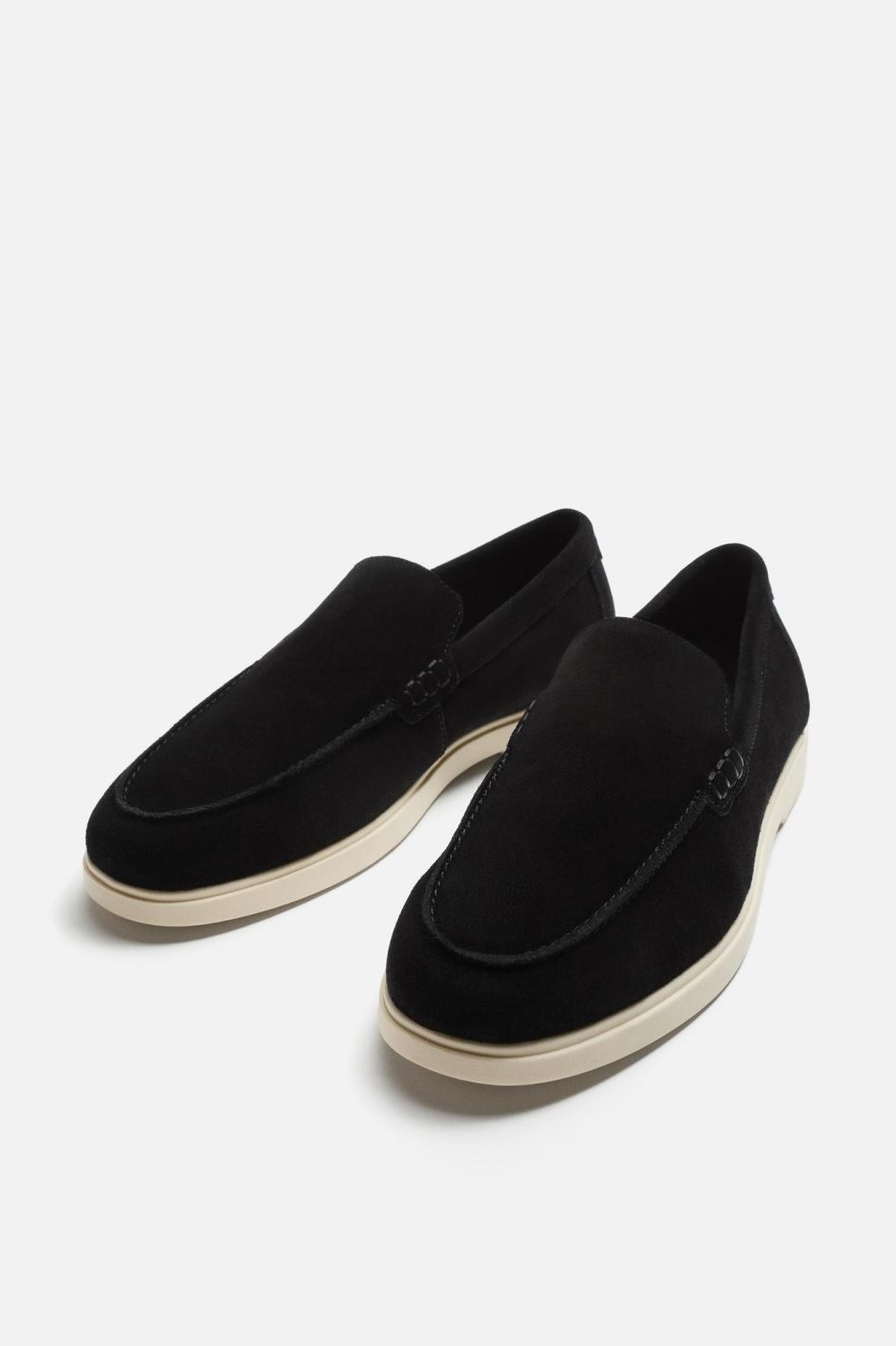 Zara casual leather loafers