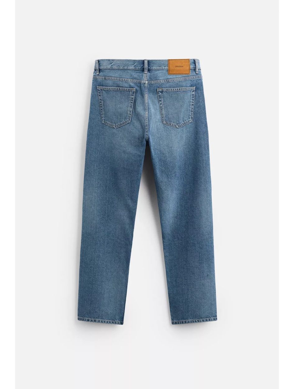 Zara regular straight leg jeans