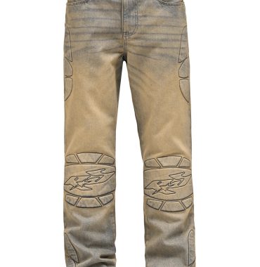 Reputation studios moto flare denim