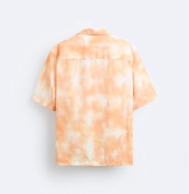 Zara blended printed shirt