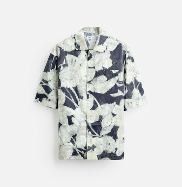 Zara abstract print shirt