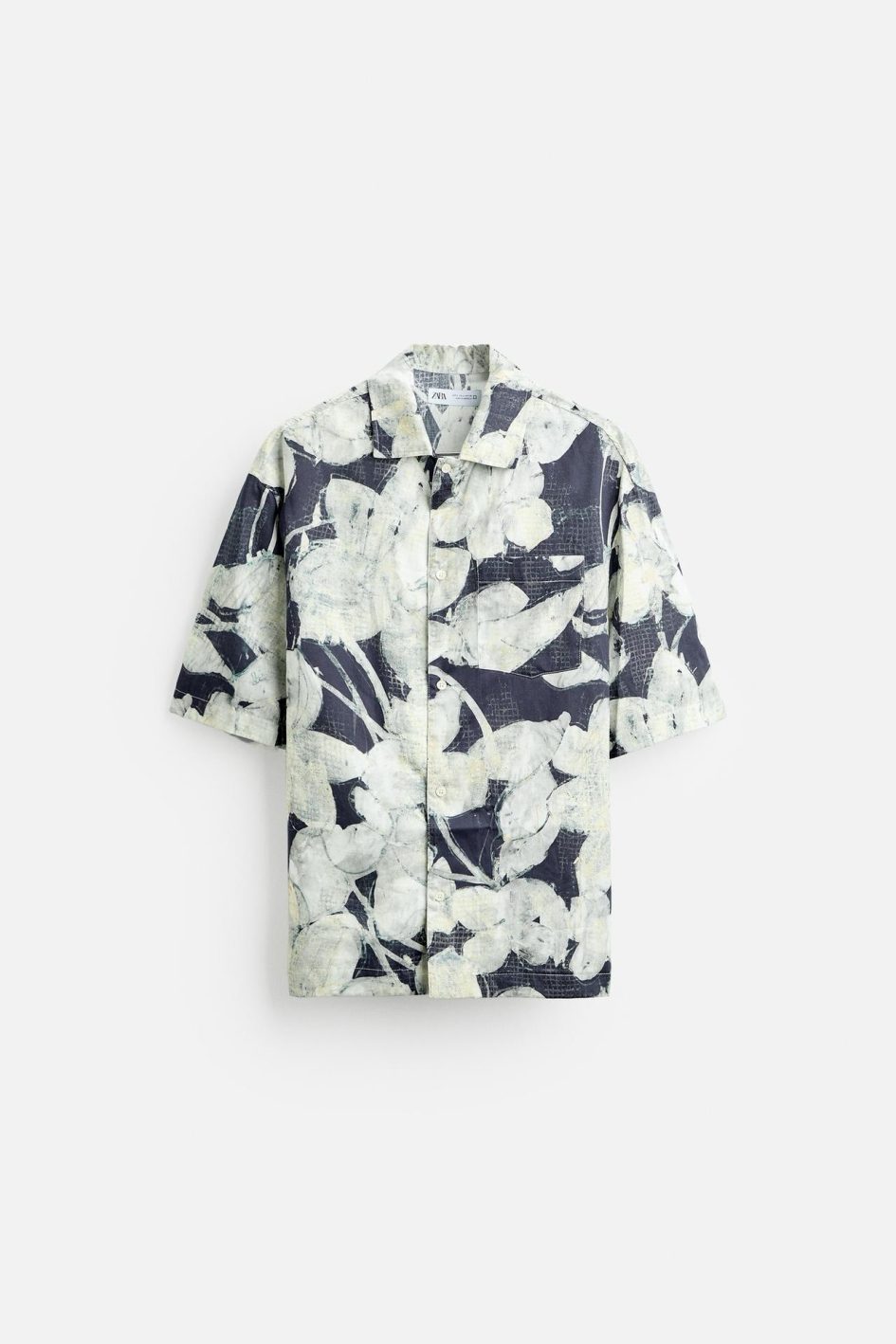Zara abstract print shirt