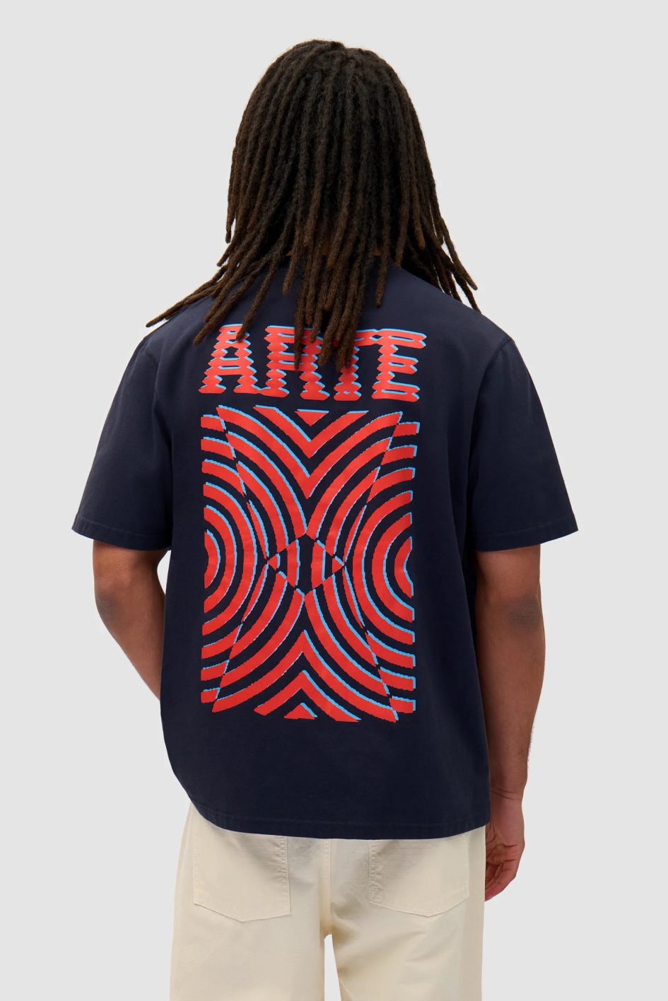 Arte Antwerp Mural Back Print T-shirt - Navy