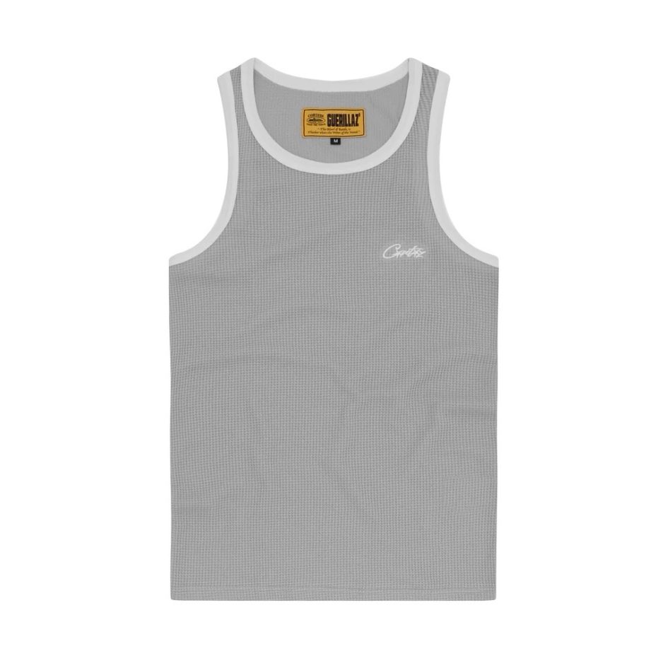 CORTEIZ MENS CONTRAST ALLSTARZ TANK TOP-GREY