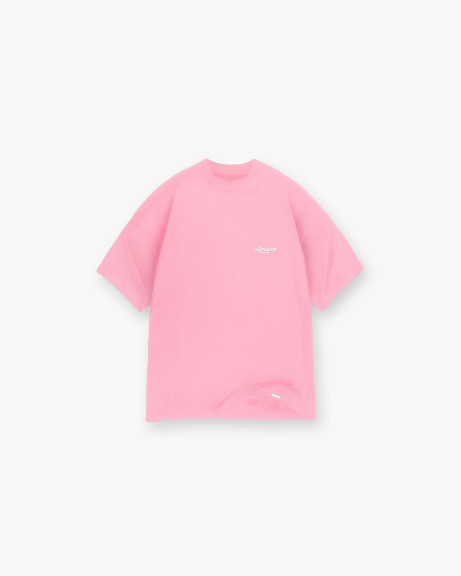 Represent owners club script T-shirt -pink