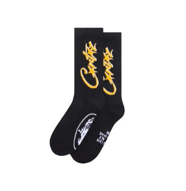 CORTEIZ ALLSTARZ SOCKS (black & yellow)