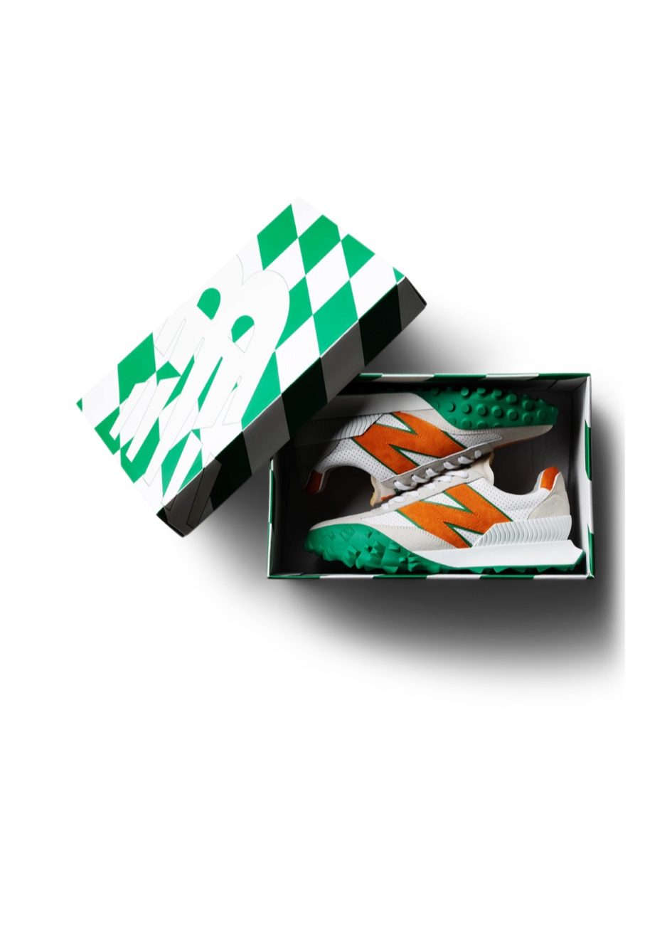 CASABLANCA & NEW BALANCE XC-72 GREEN & ORANGE
