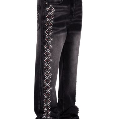 Reputation studios black prism chain denim