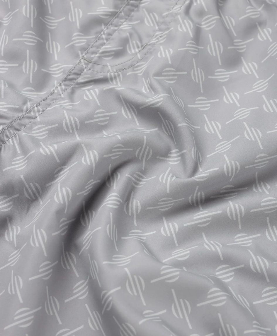 Daily paper sleet grey kato monogram swimshorts