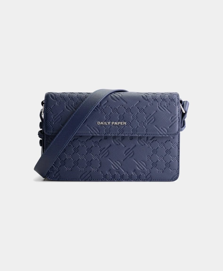 Daily paper deep navy meru rematch bag