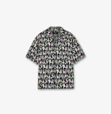 Represent Floral Shirt Black