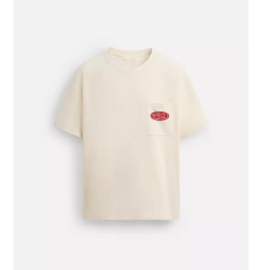 Zara contrast print t-shirt
