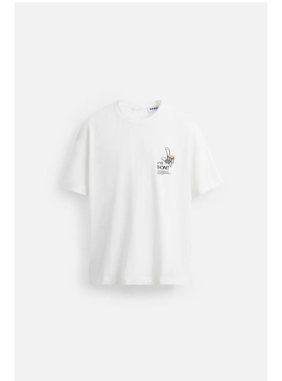 Zara thonet graphic t-shirt