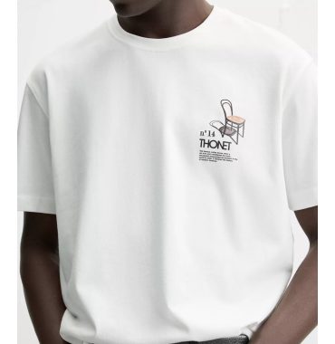 Zara thonet graphic t-shirt