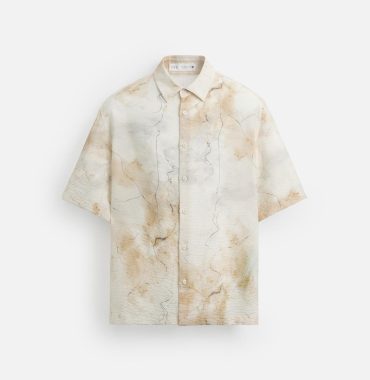 Zara abstract print shirt