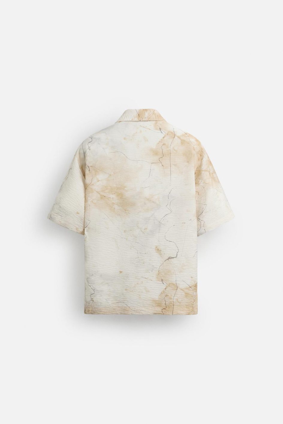 Zara abstract print shirt