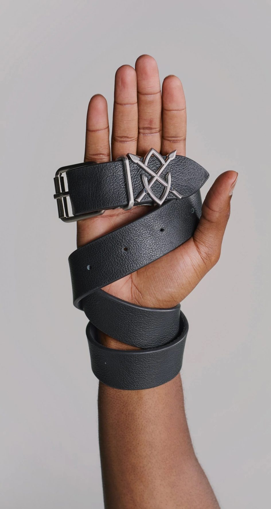 Daily paper black shield belt