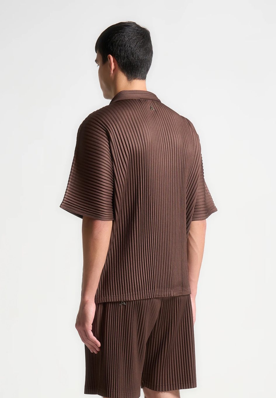 Manière De Voir Pascal - Pleated Shirt - Brown
