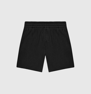 Manière De Voir Pleated Shorts - Black