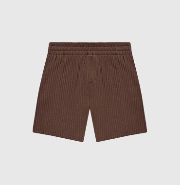 Manière De Voir Pleated Shorts - Brown